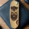 enjoythewoodestonia skull beard comb