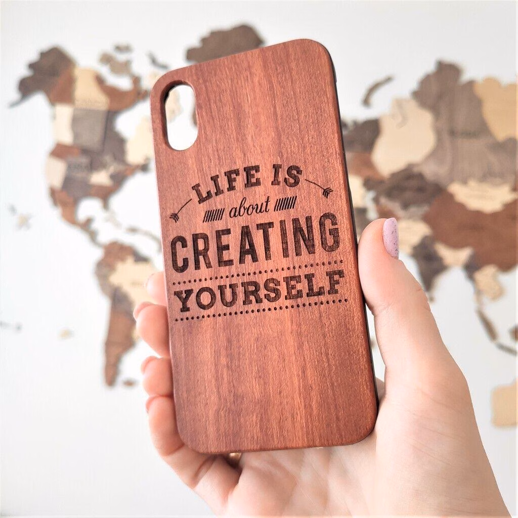 enjoythewoodestonia iphone case life is