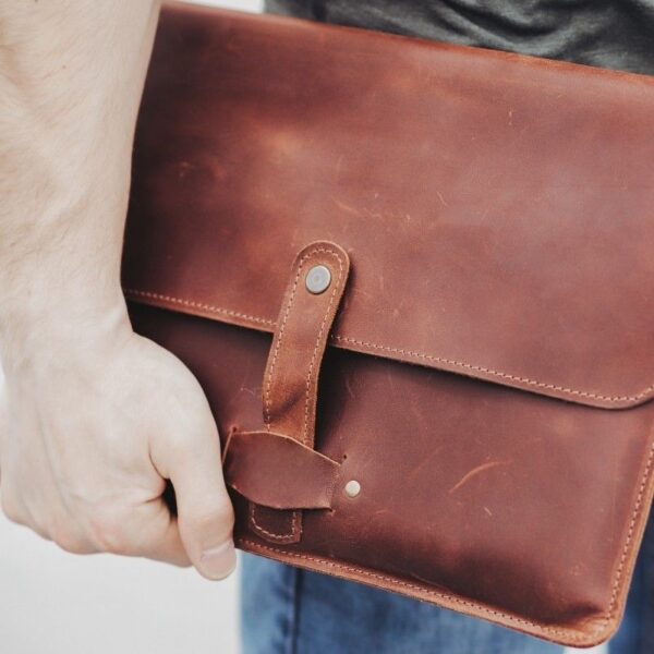 enjoythewoodestonia leather laptop case
