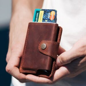 enjoythewoodestonia leather rfid wallet minimalist
