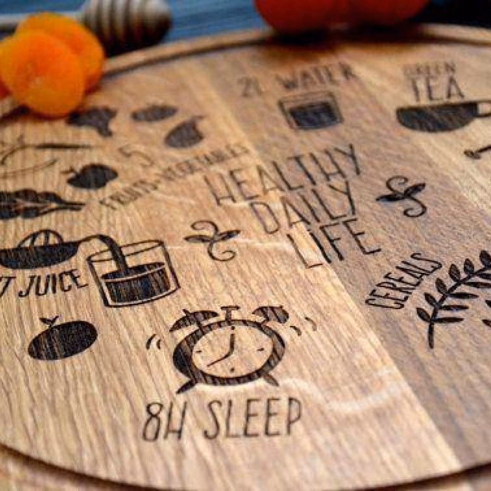 enjoythewoodestonia разделочная доска из дерева healthy life