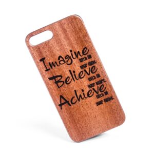 enjoythewoodestonia wooden iPhone case Imagine