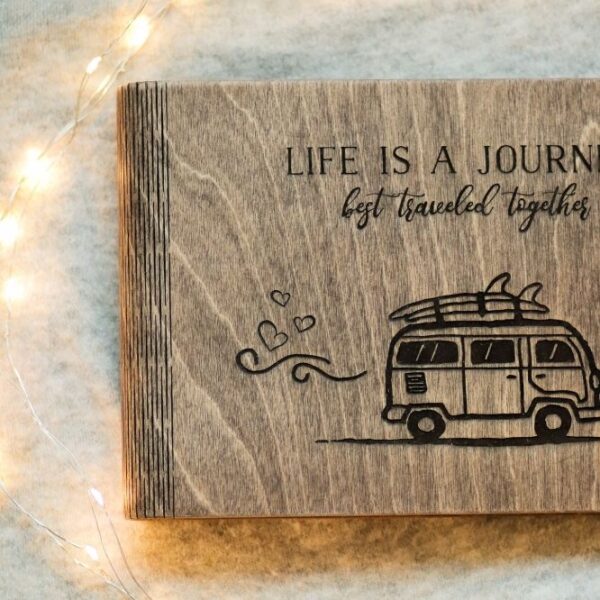 enjoythewoodestonia wooden notebook journey