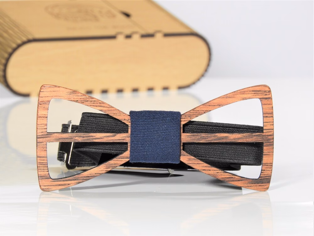 enjoythewoodestonia wooden bow tie wedding a