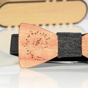 enjoythewoodestonia wooden bow tie musician