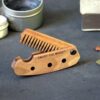 enjoythewoodestonia wooden folding beard comb