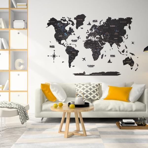 2D Maailma seinakaardid