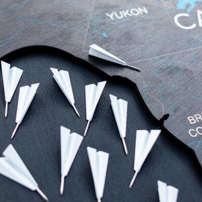 enjoythewoodestonia puidust maailma seinakaart 2d must