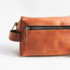 enjoythewoodestonia leather mens travel toiletry bag organizer