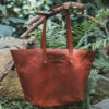 enjoythewoodestonia wide leather zipper bag