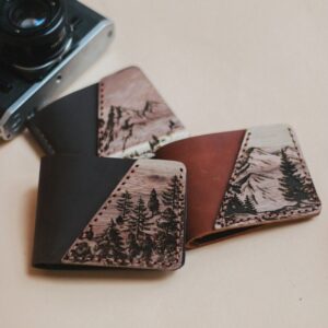 enjoythewoodestonia wallet leather and wood