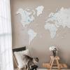 enjoythewoodestonia wooden world wall map 2D white
