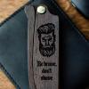 enjoyhtewoodestonia wooden folding comb be brave dont shave