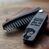 enjoyhtewoodestonia wooden folding comb bearded men do it better