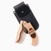enjoythewoodestonia wooden folding beard comb be brave special