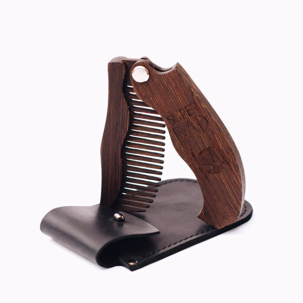 enjoythewoodestonia puidust kokkupandav habemekamm super dad special