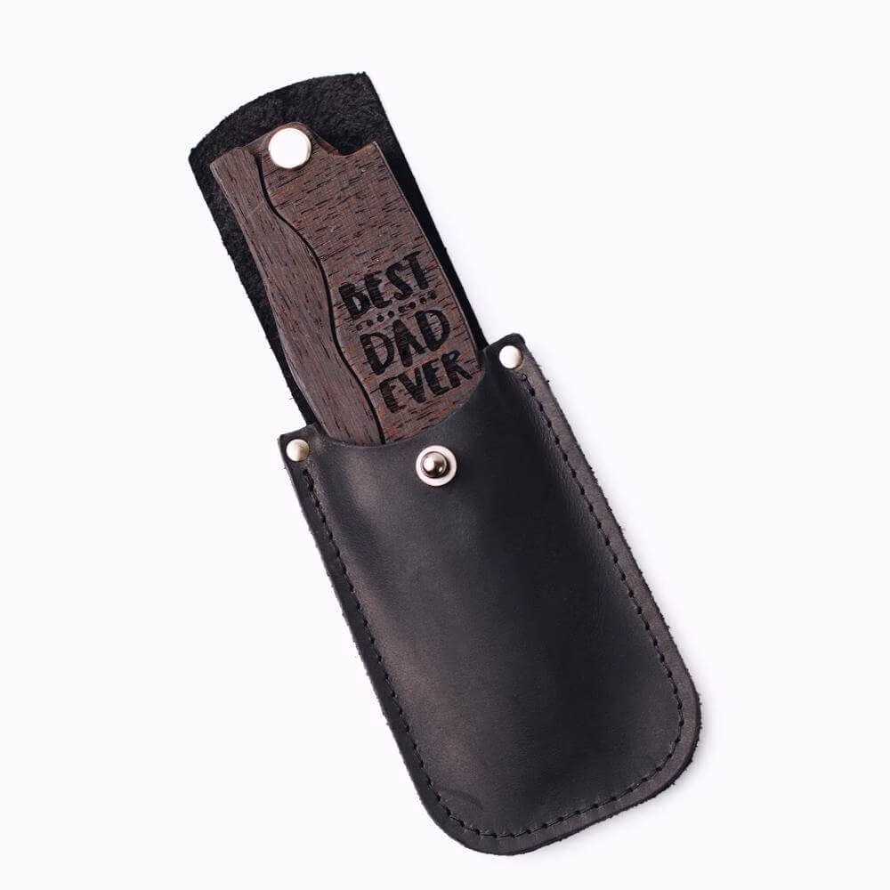 enjoythewoodestonia деревянный складной гребень для бороды best dad ever special