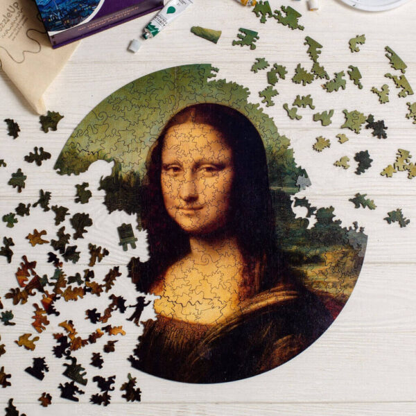 enjoythewoodestonia wooden jigsaw puzzle Mona Lisa