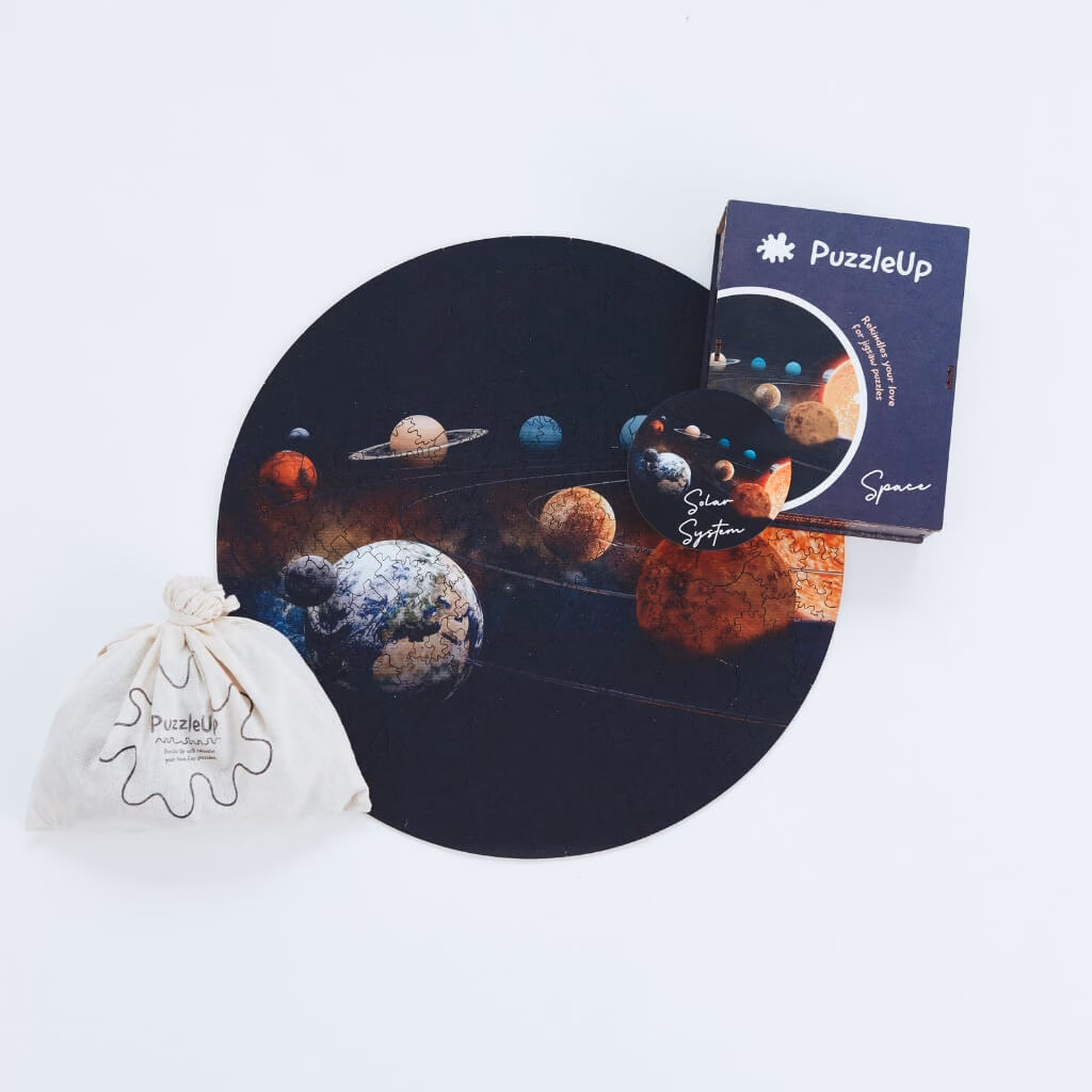 enjoythewoodestonia wooden jigsaw puzzle solar system