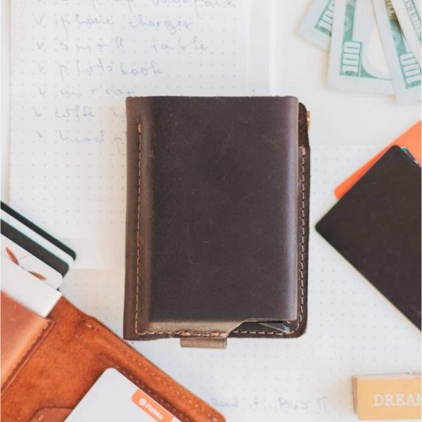 enjoythewoodestonia leather rfid wallet CK