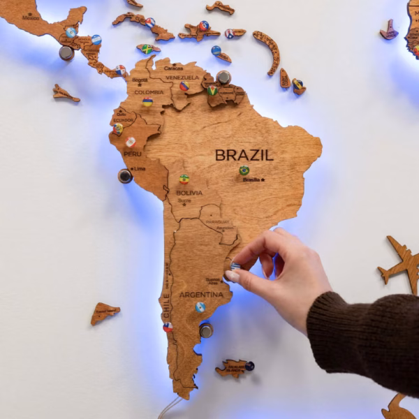 EnjoythewoodEstonia 3D seinakaart LED oak 3.0