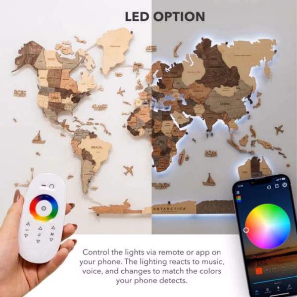 EnjoythewoodEstonia 3D seinakaart LED smokey 3.0