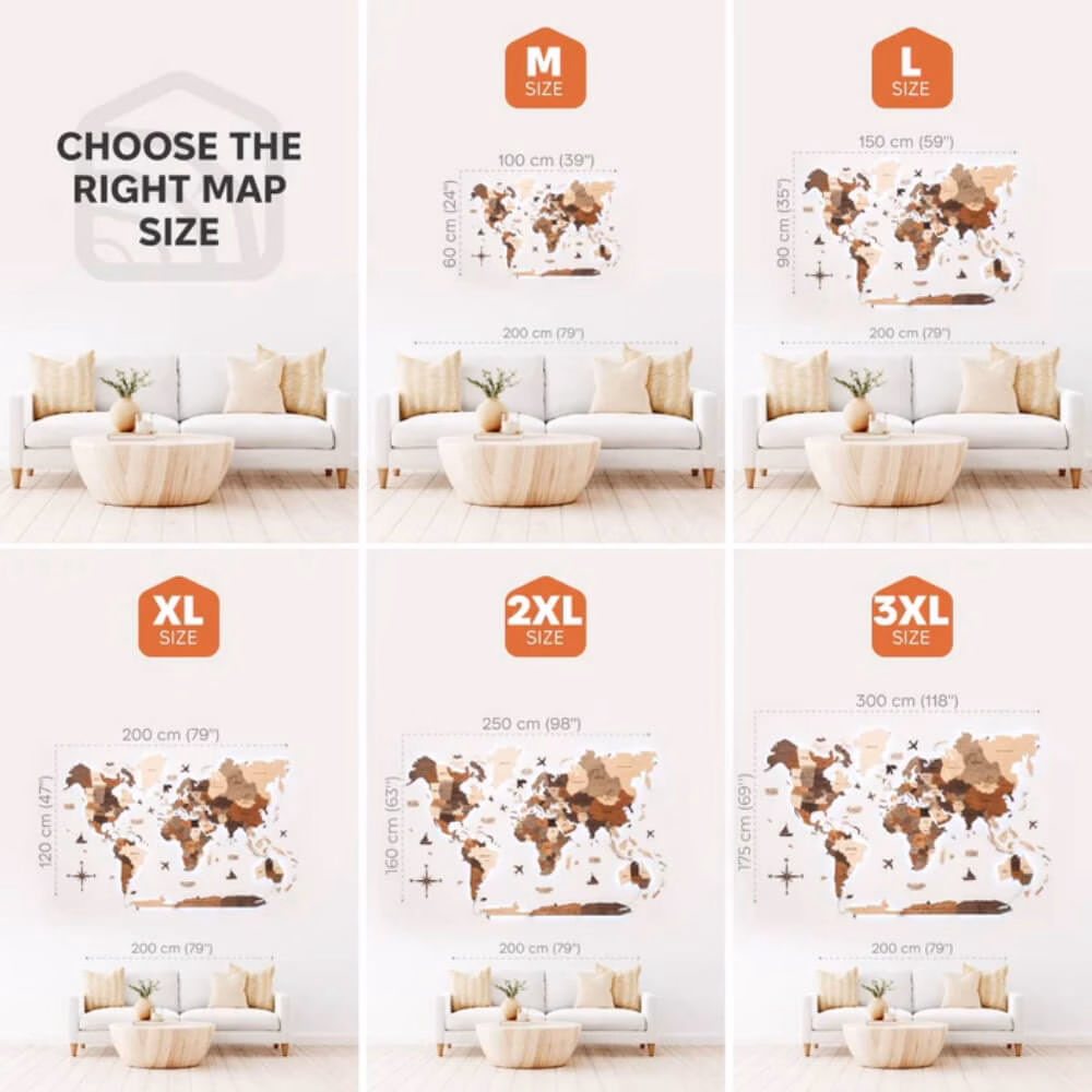 EnjoythewoodEstonia 3D seinakaart LED classic 3.0