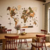 3d wooden world map nature enjoythewoodestonia