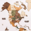 3d wooden world map nature enjoythewoodestonia