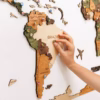 3d wooden world map nature enjoythewoodestonia