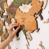 3d wooden world map nature enjoythewoodestonia