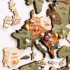 3d wooden world map nature enjoythewoodestonia
